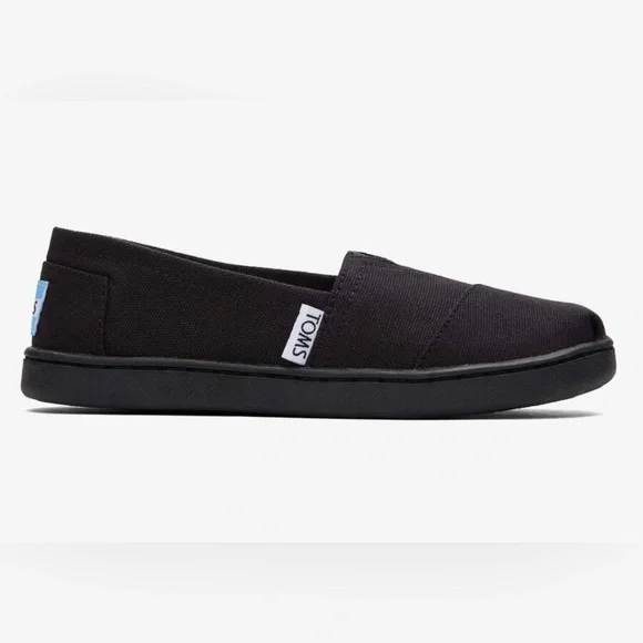 Toms Alpargata Canvas Youth Shoes size 5.5 - Picture 1 of 7